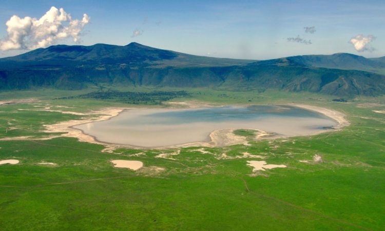 Crater Lake in Ngorongoro